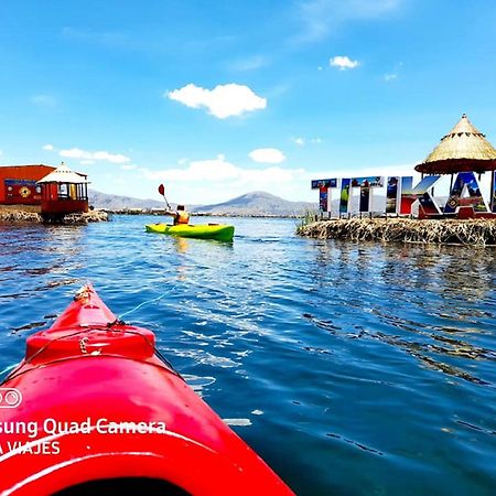 Uros Aruma-Uro On Uros Floating Islands Hotel Puno Eksteriør billede
