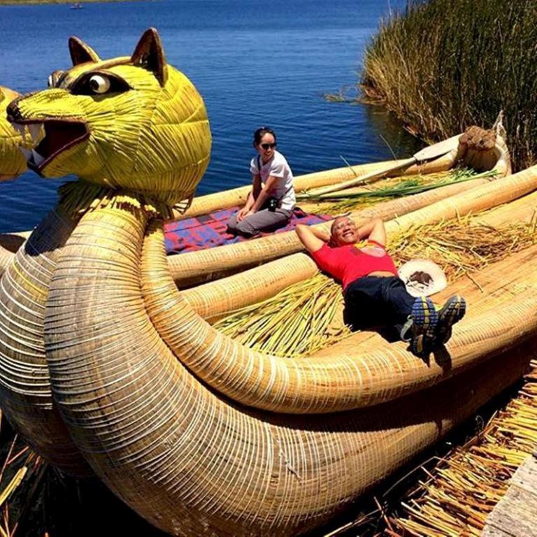 Uros Aruma-Uro On Uros Floating Islands Hotel Puno Eksteriør billede